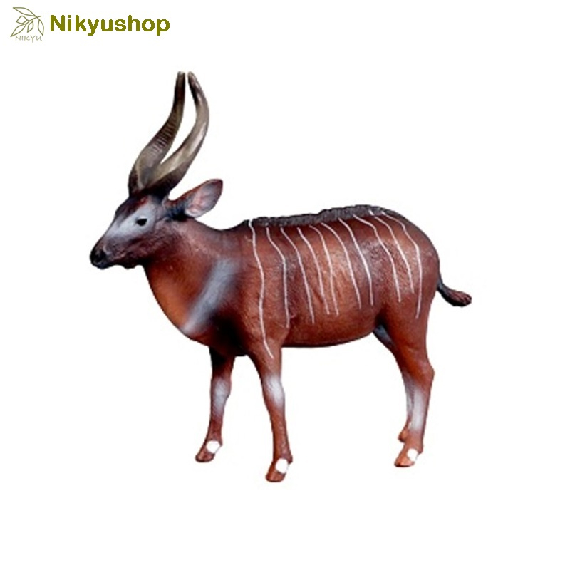 [Nikyushop] Mainan Edukasi Pajangan Hewan Miniatur Rusa Bongo Antelope