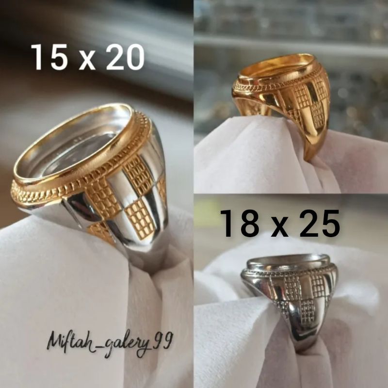 Emban cincin titanium super 15x20 18x25