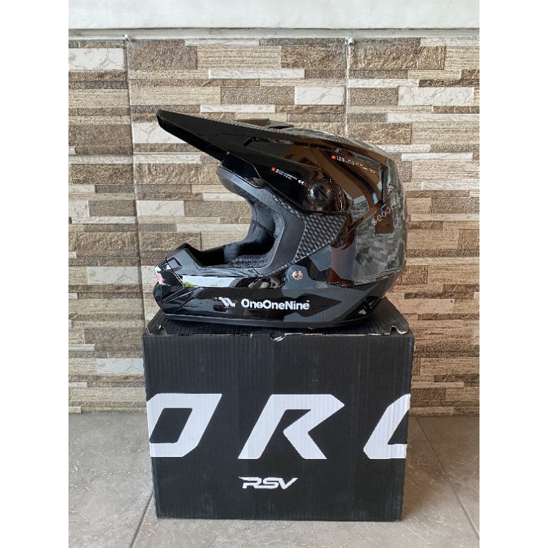 HELM TH-9 REAPERS BLACK ORCA ONEONENINE ORIGINAL