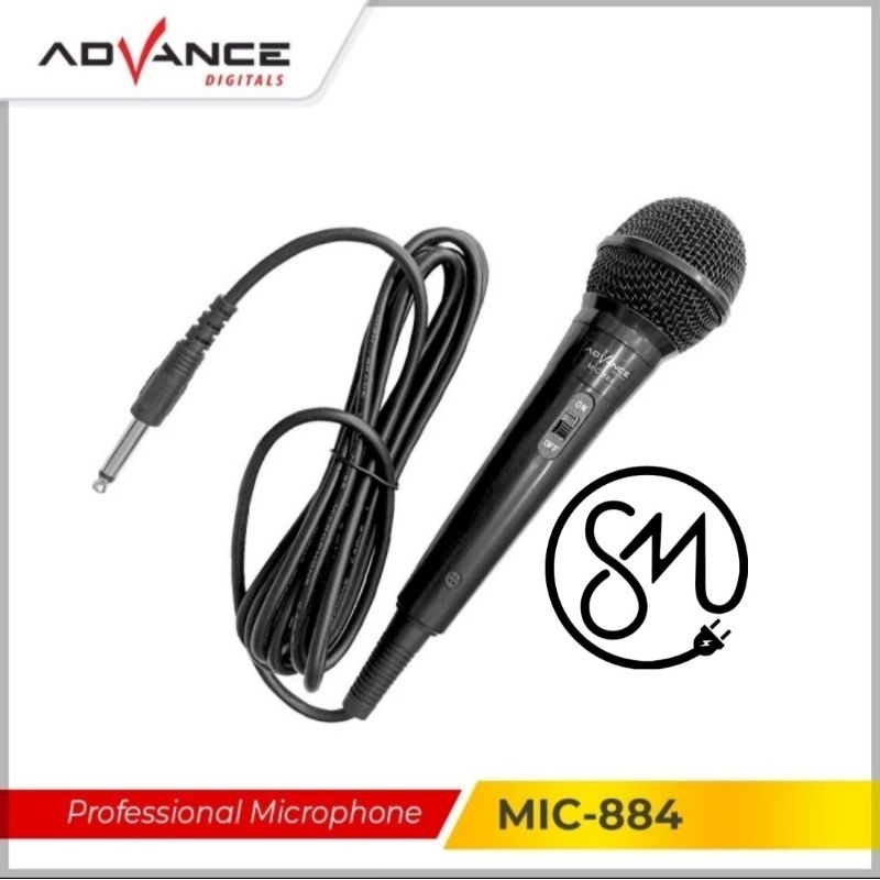 Microphone Advance MIC-884 Mic Kabel MIC884