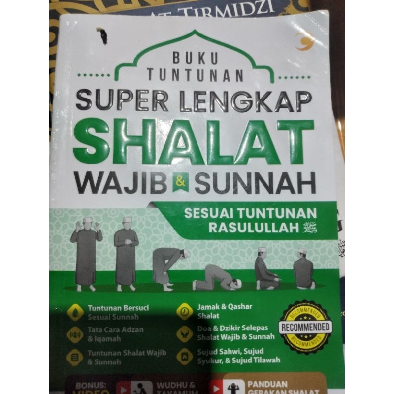 

buku tuntunan super lengkap SHALAT WAJIB SUNNAH