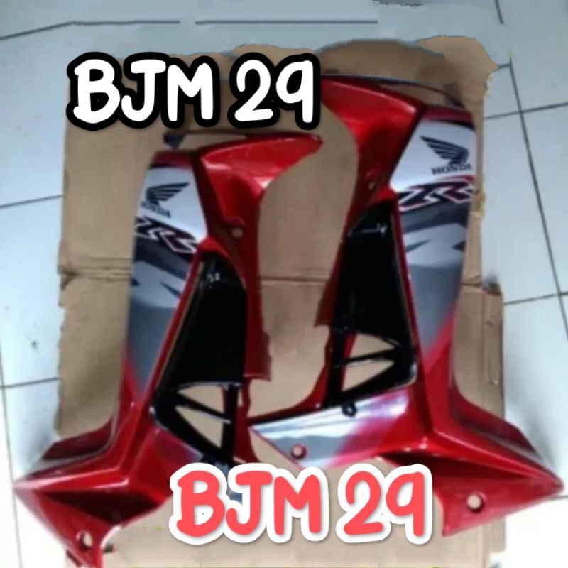 Cover Body Sayap Depan + Loper Supra X 125 New Betmen 2008-2012 Merah POLOS