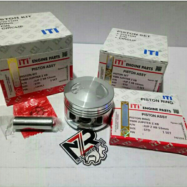 PISTON KIT JUPITER Z XB//SEHER SET RING BORE UP PEN 13 MM 53/53,25/53,5/53,75/54/54,25/54,5/54,75/55