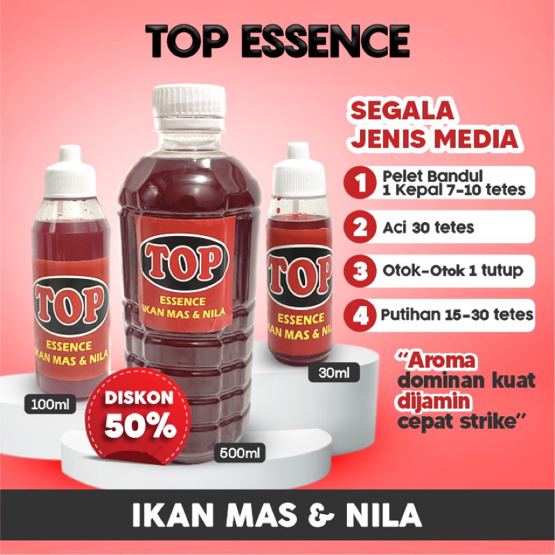 TOP ESSEN RED ESSEN IKAN MAS DAN IKAN NILA