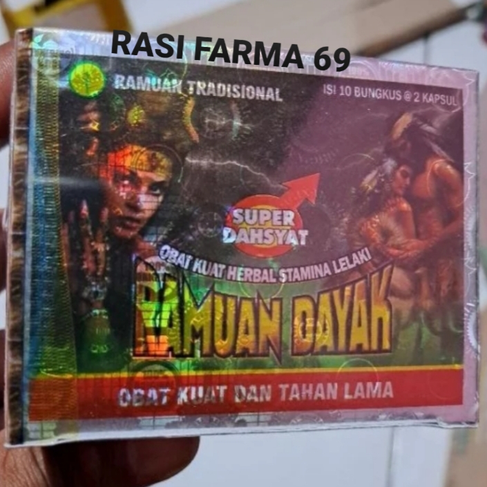 Ramuan Dayak Kapsul Original ramuan kalimantan isi 10 saset Kapsul Original Obat Herbal Penambah Sta