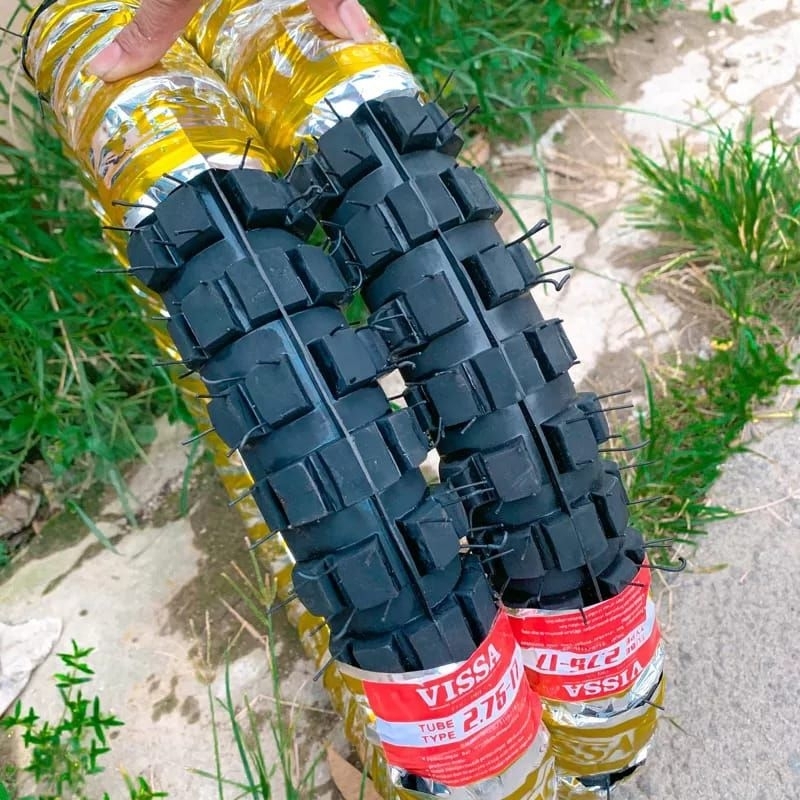 Ban luar Murah BAN Off-road Ban Cross Pacul Ban Lumpur ukuran 80/90 & 90/90 ring 17