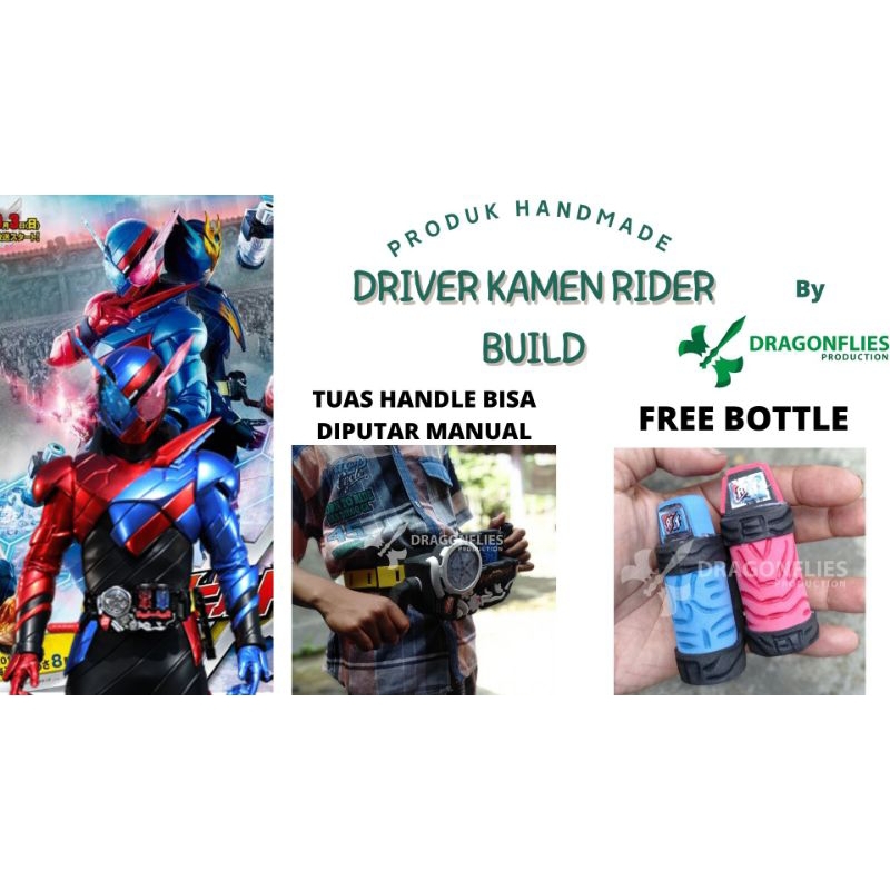 DX DRIVER BELT KAMEN RIDER BUILD  BUSA HATI HANDMADE