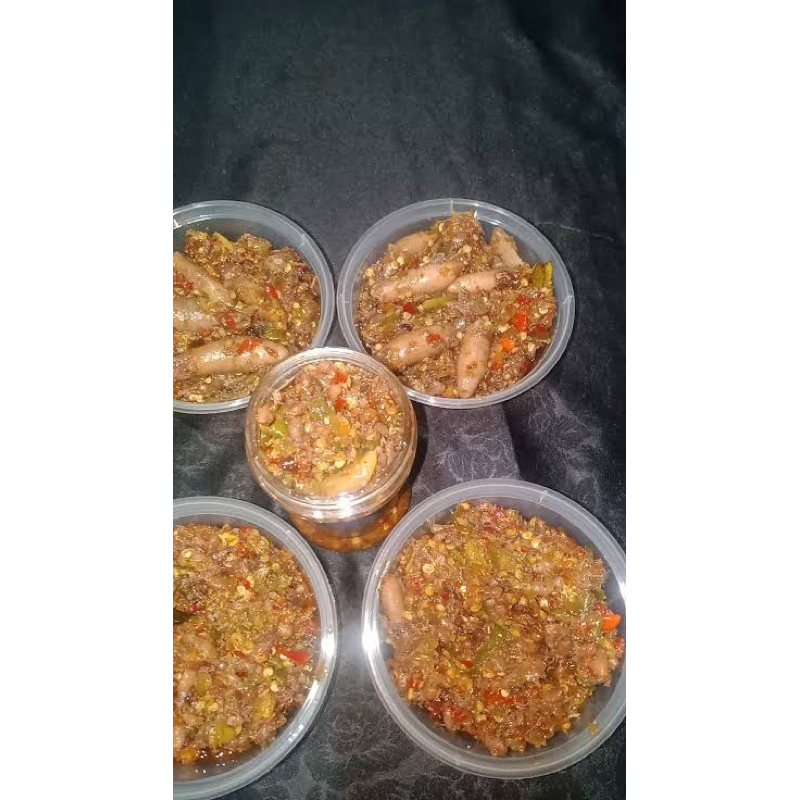 

Sambal cumi/sambal cumi pete
