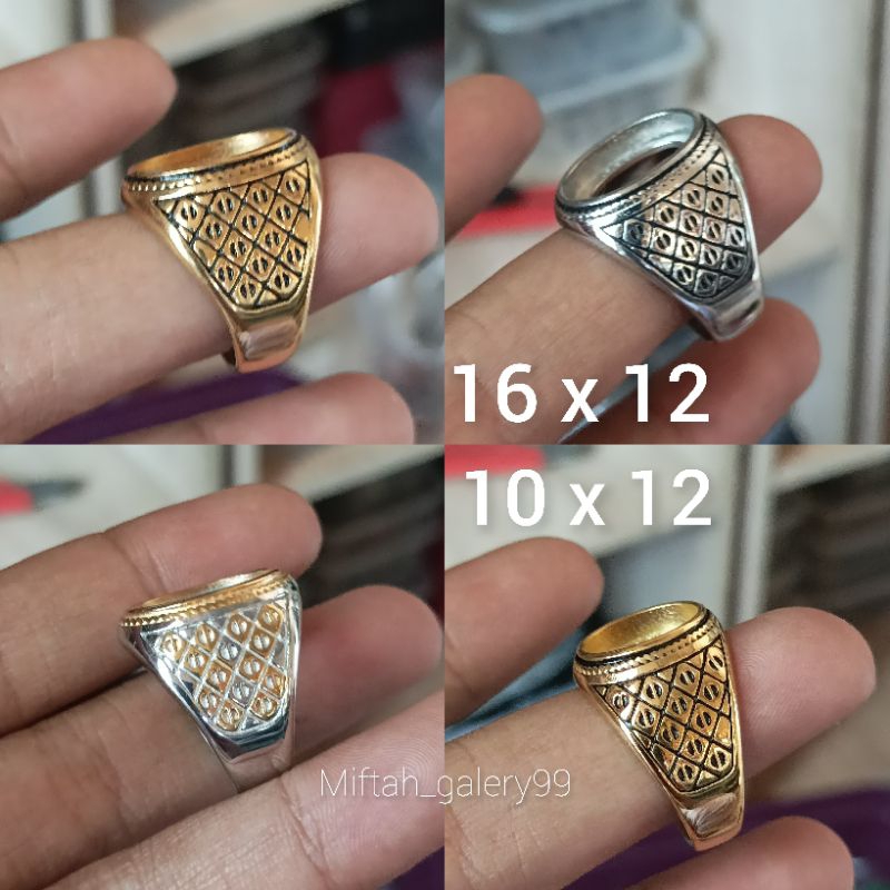 Emban cincin titanium super 10x12 16x12
