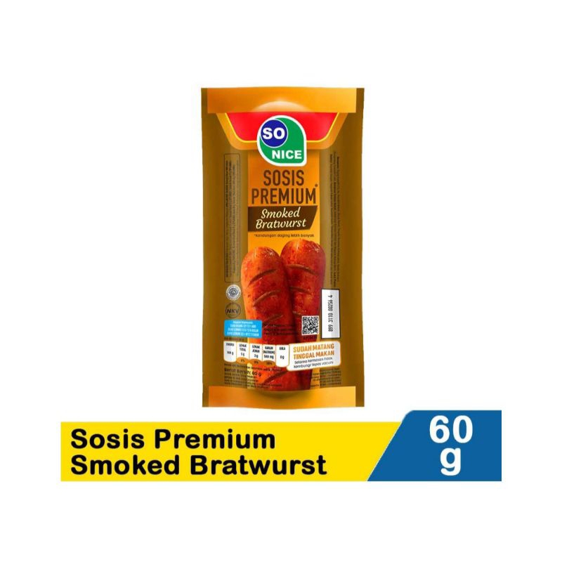 

sosis so nice premium smoked 1 pcs