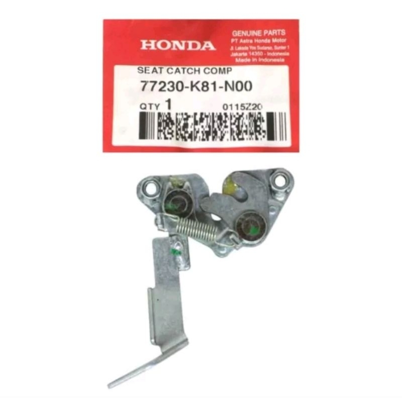 lawan kunci jok capit jok beat esp street 2016 -2019 asli 77230k81n00