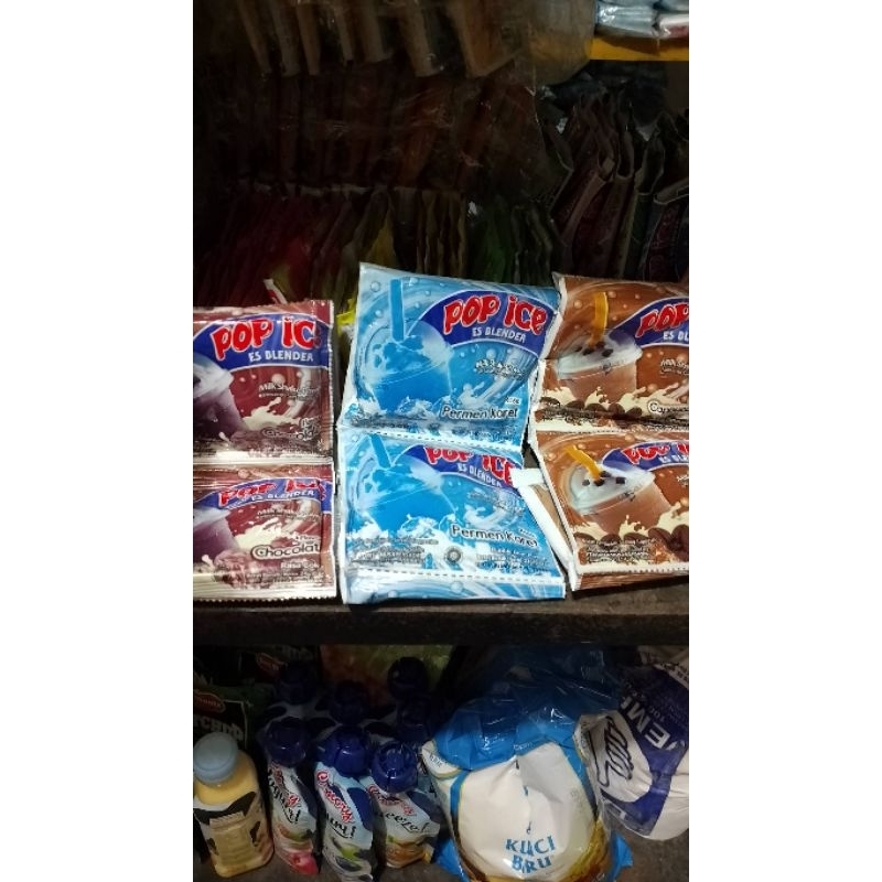 

POP ICE 1 RENCENG isi 10 sachet