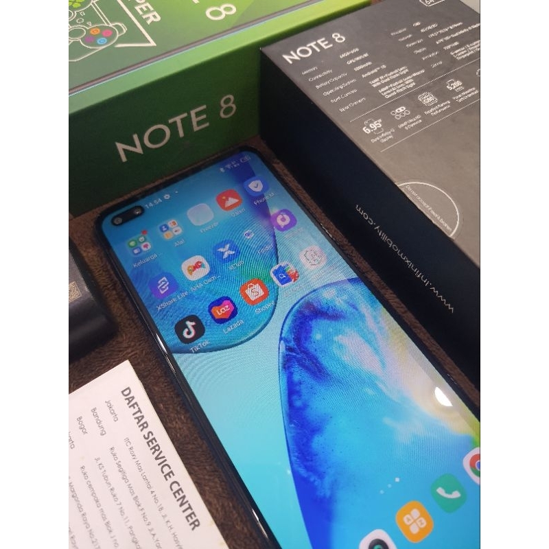infinix note 8 6/64gb
