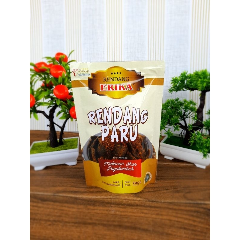 

RENDANG ERIKA | PARU KERING 200 GRAM