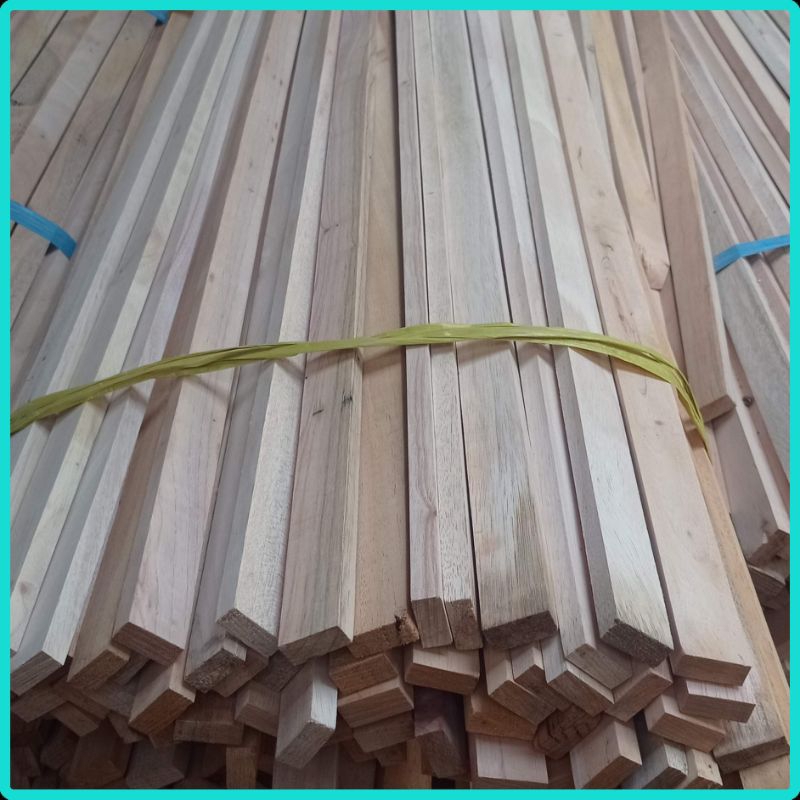 RENG KAYU / LIS KAYU 2,5 CM (sudah di serut halus)