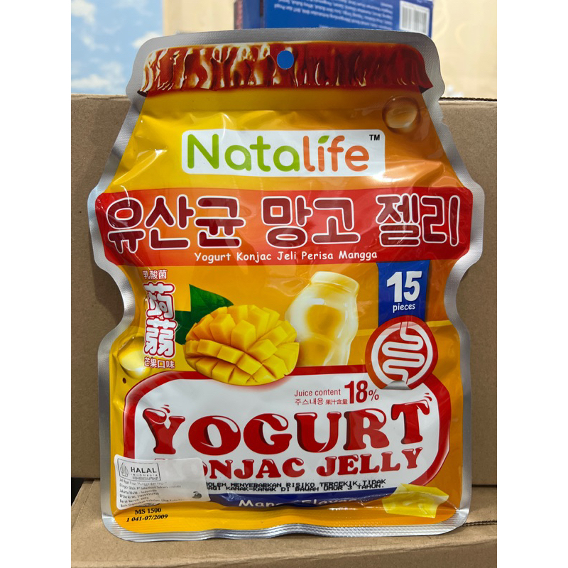 

Natalife Yogurt Konjac Jelly isi 15 Pcs