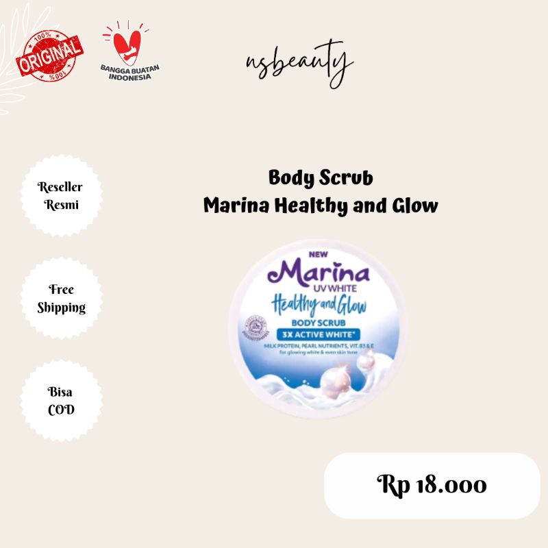 BODY SCRUB MARINA BIRU