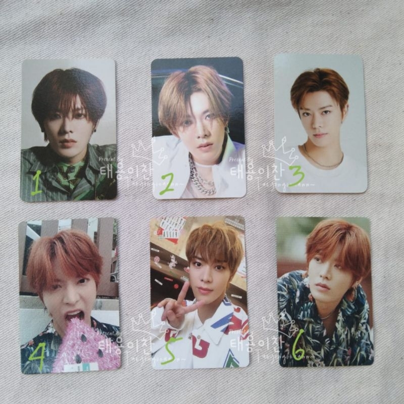 Photocard Yuta NCT127 Favorite Sticker SG21 Dicon