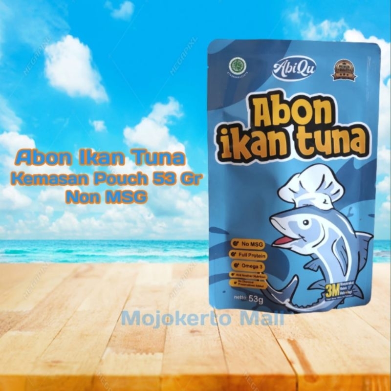 

Abon Ikan Tuna 53 Gram Abon Mpasi Dewasa Abiqu Abon No MSG