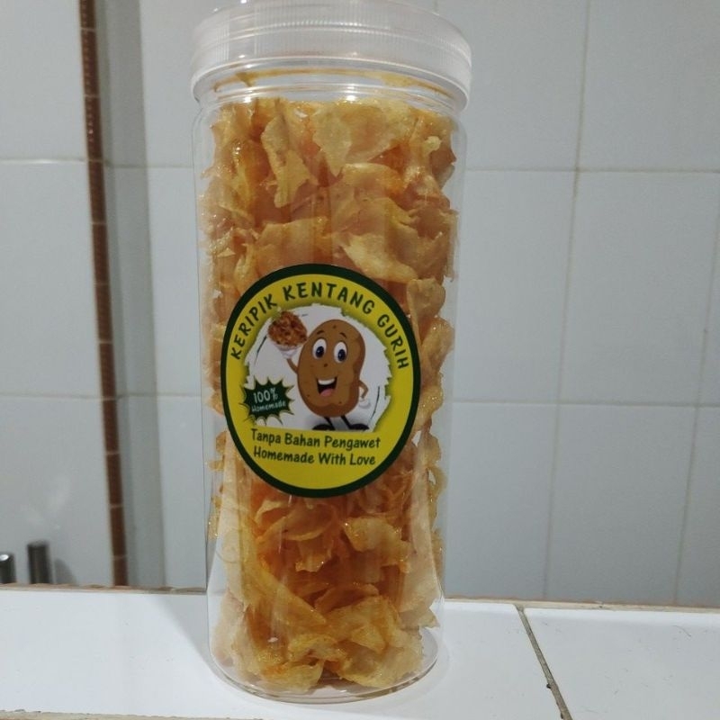 

Kripik Kentang Gurih Toples Jumbo Spicy (Tanpa Bahan Pengawet, Home Made with Love)