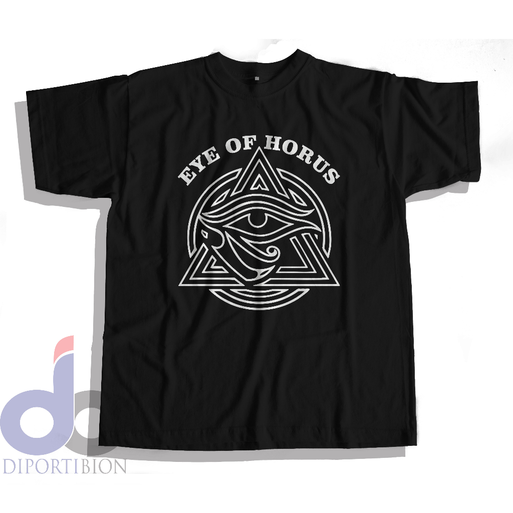 EYE OF HORUS DISTRO KAOS LENGAN PENDEK / KAOS LENGAN PENDEK EYE OF HORUS