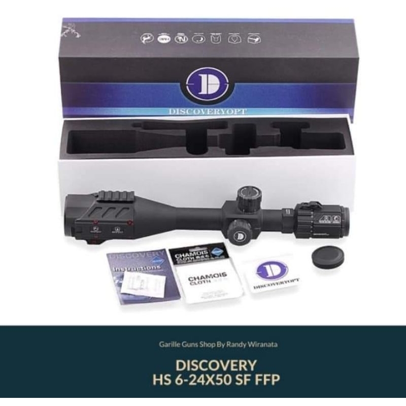 Teleskop Discovery HS 6-24X50 SF FFP ORIGINAL