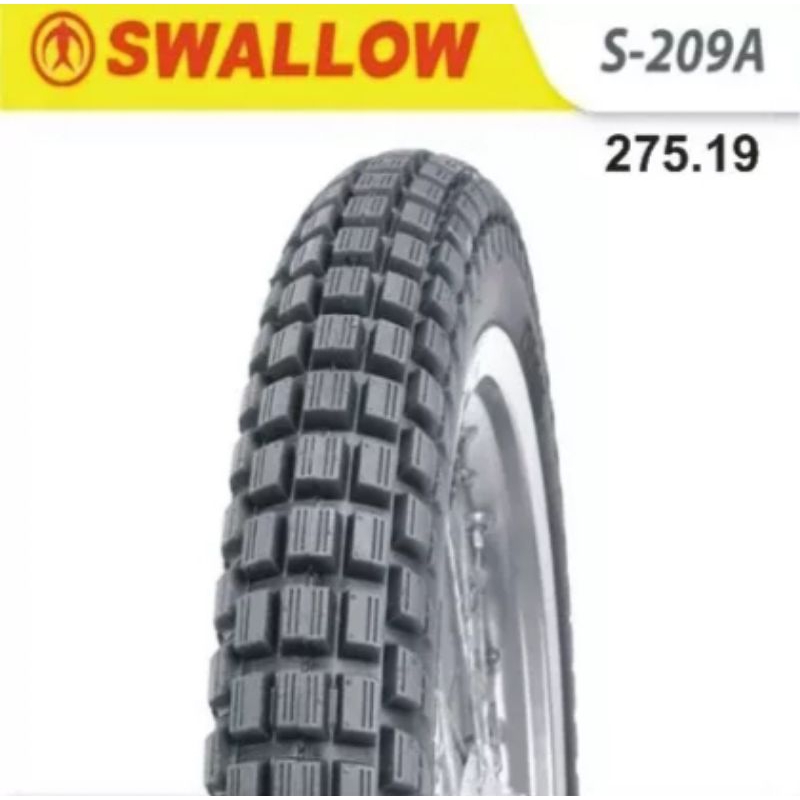 BAN LUAR SWALLOW TRAIL 275 - 19 S-209A  80/90 - 19  RING 19
