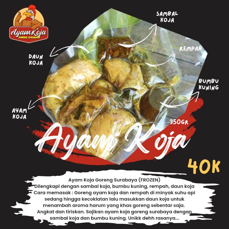 

ayam koja goreng frozen - ayam negeri