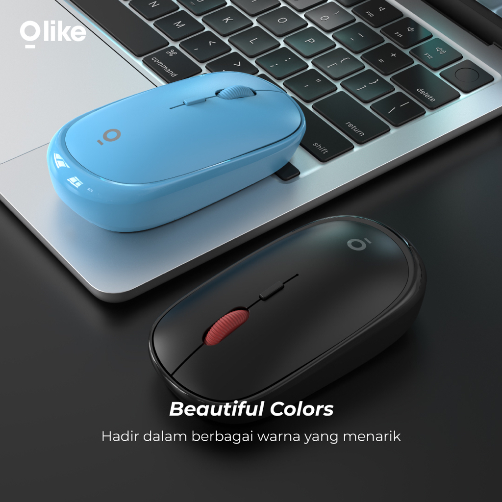 TERMURAH Olike Mouse Wireless M3 M4 2.4GHz Optical