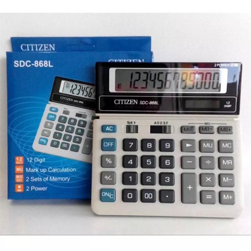 

Kalkulator Dagang 12 Digit Lengkap Ada turn OFF