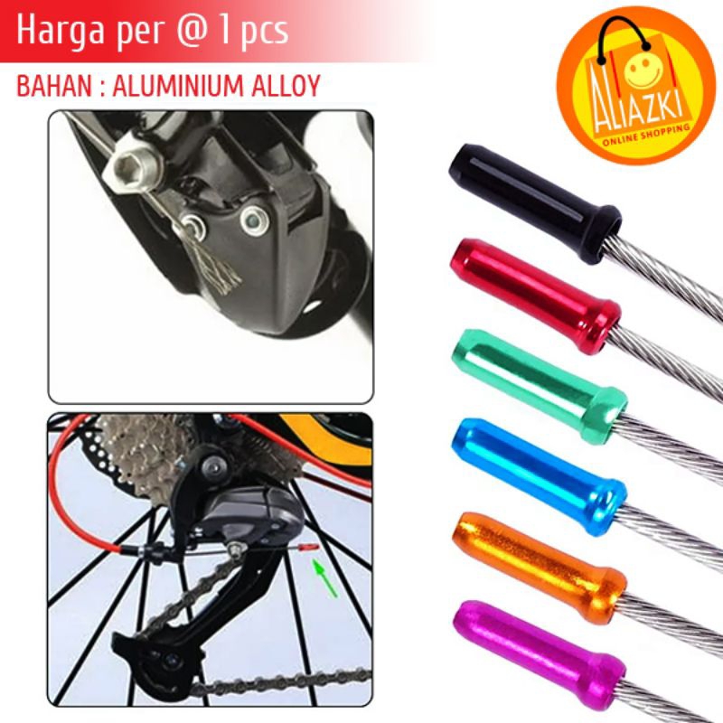 End Cap Cover Tutup Ujung Kabel Inner - Endcap Kawat Kabel Shifter dan Rem Sepeda