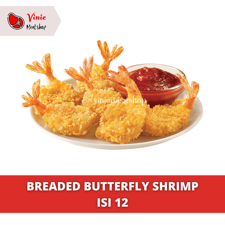 

Breaded Shrimp Butterfly / Ebi Udang Butterfly Bento Isi 12