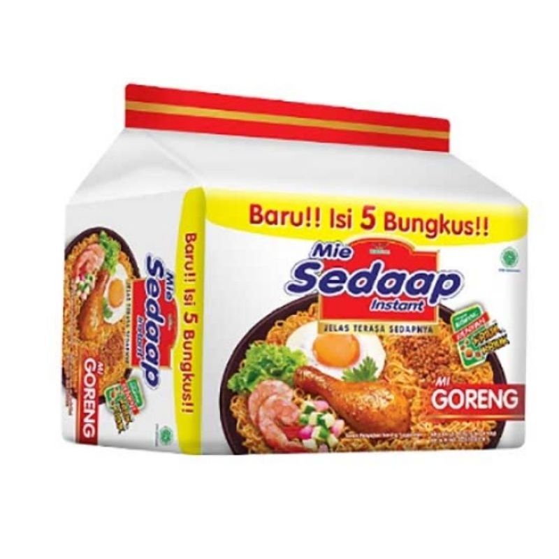 

MIE SEDAAP GORENG SOTO ISI 5 90gr