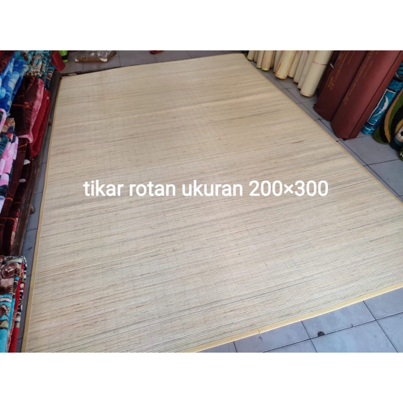 Tikar Rotan 200 x 300 cm Lampit Rotan