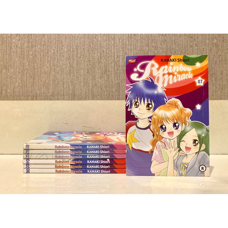 Komik Manga Set Rainbow Miracle 1-7end by Kanaki Shiori