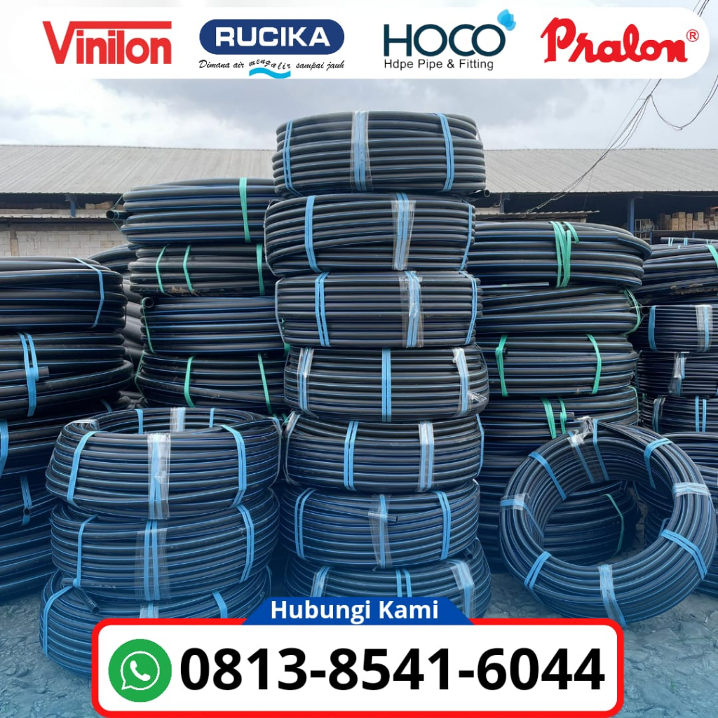 Pipa HDPE 1" Inch - Pipa HDPE 2" Inch - Pipa HDPE 3" Inch - Pipa HDPE 4" Inch