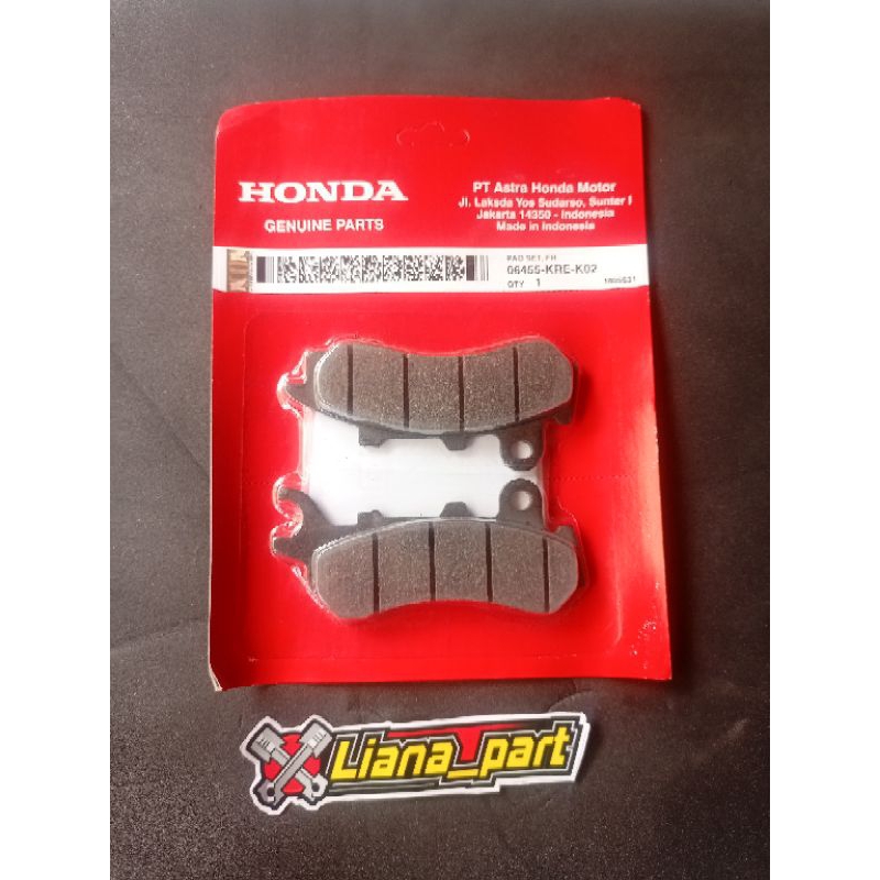 Kampas Rem Depan PCX 150 160 CBS ORIGINAL AHASS HONDA