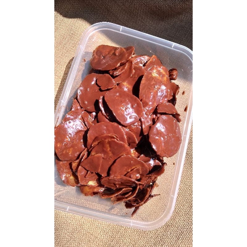 

banana chips cokelat