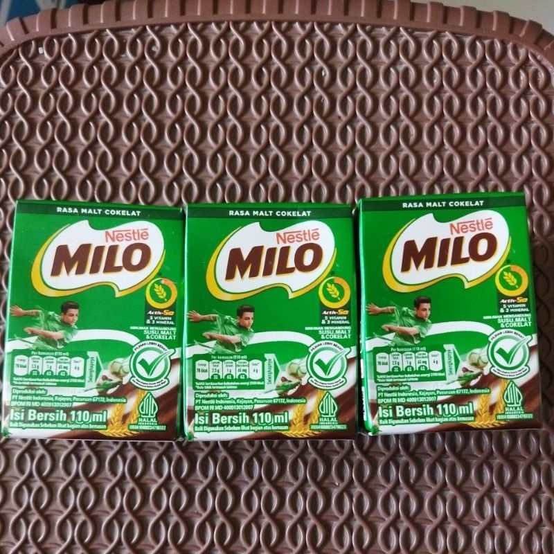 

Susu milo 110ml isi 3pcs