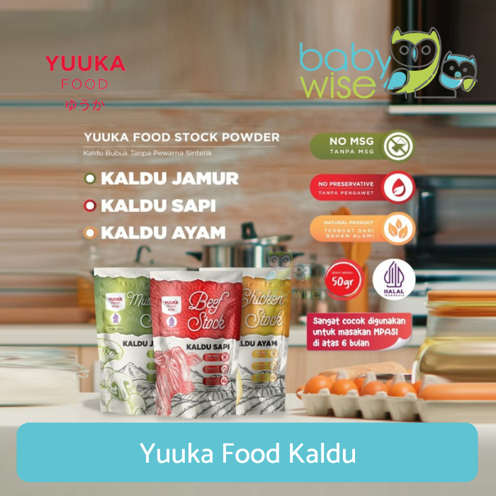 Yuuka Food Kaldu - Kaldu Asli MPASI Non MSG