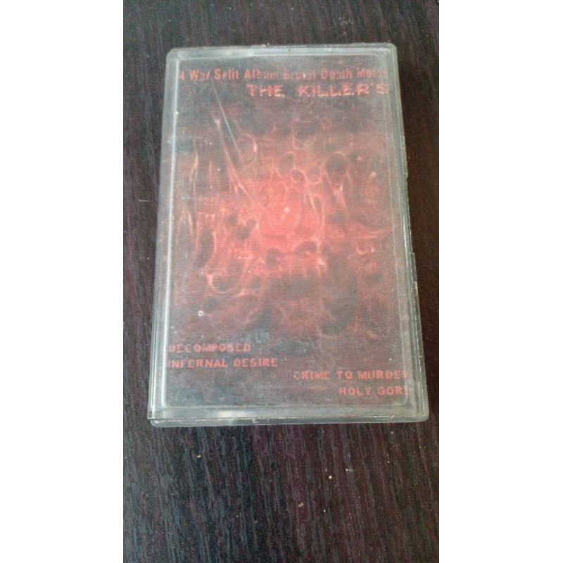 kaset pita split album 4 brutal deathmetal