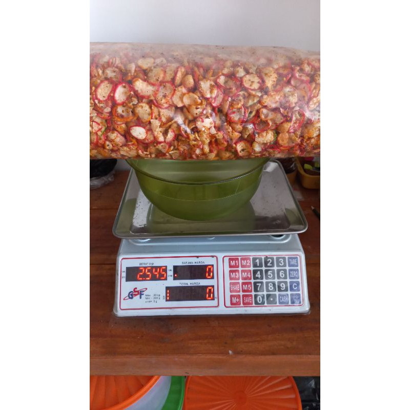 

krupuk seblak kencur 1 ball