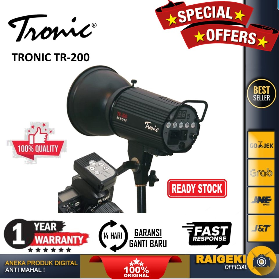 Tronic TR200 TR-200 Remote Professional Lighting Studio
