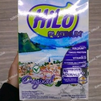 

Hilo PLATINUM susu bubuk rasa ORIGINAL ( 12sachets ) 360gr