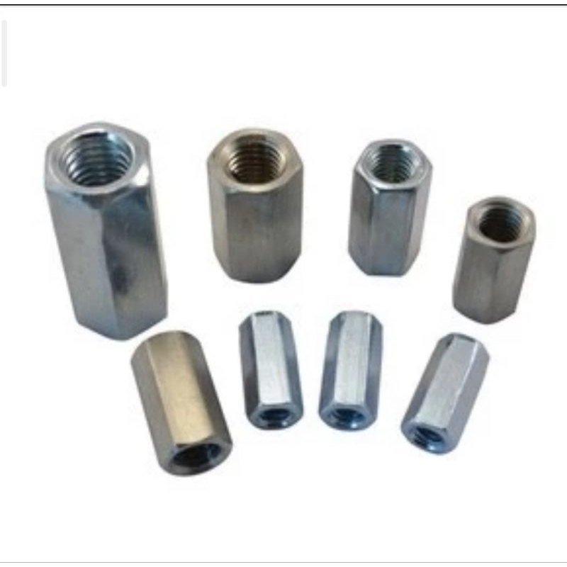 Long nut m8 / Mur Panjang m8 Kunci 13