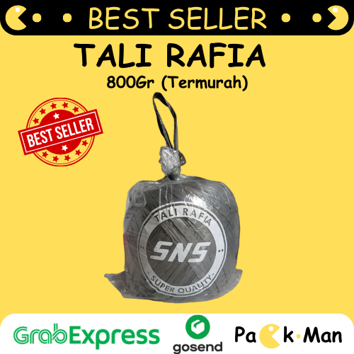 

Tali Rafia Hitam Tebal Merk SNS - Tali Hitam - Tali Hitam Kuat