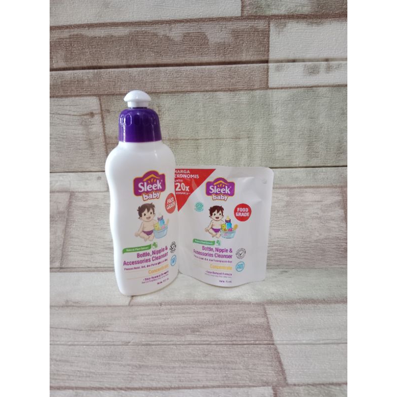 sleek sabun cuci botol