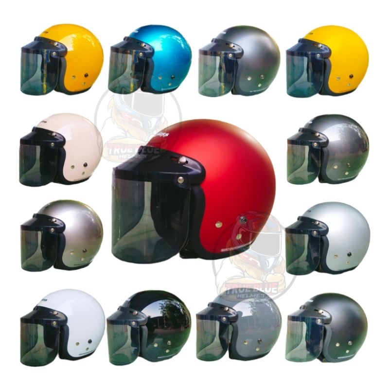 HELM CARGLOSS CFM ORIGINAL + KACA DATAR