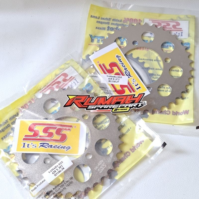 GEAR BELAKANG TRIPLE S SSS S3 415/428 RX KING RXZ F1ZR JUPITER