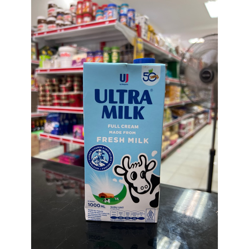 

Ultra Milk Full Cream UHT 1L (1Crtn @12pcs)